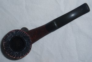 Vintage GBD tobacco pipe, #1737 Prodigy Corduroy