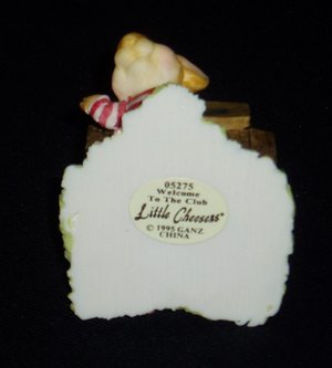 Ganz Little Cheesers Welcome to the Club Figurine