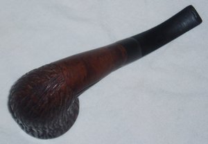 Vintage GBD tobacco pipe, #1737 Prodigy Corduroy