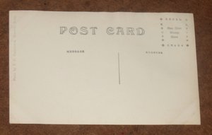 Real Photo Postcard, View Along Creek, Horton Iowa