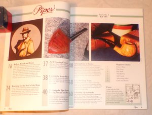 Pipes and Tobaccos Magazine, Fall 2001, Like new