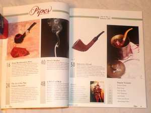 Pipes and Tobaccos Magazine, Summer 2001, Like new