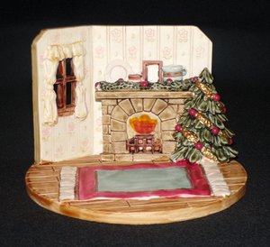 Ganz Little Cheesers Parlor Room Christmas Base 05326