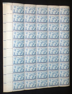 Mint 3c Stamp Sheet, Navy in World War II, Scott Catalog #935 x 50 Stamps, Additional Stamps Ship Free