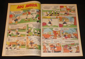 Comic Book Donald Duck, AkuAnkka Finish, No. 35 1984 Near Mint