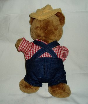 DelMonte Brawny Bear Doll Stuffed Animal