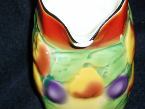 Rare Czech Pitcher and Glasses Set, Ditmar Urbach, Art Deco
