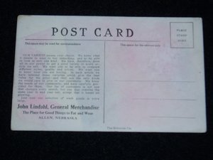 Dreadnaught New York Postcard, Military Ships and Advertising Back, 1920's