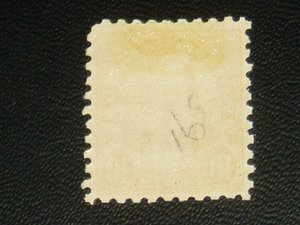 USA Mint Stamp, 591 10c Monroe, Yellow, c. 1925