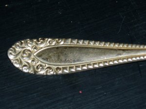 Two Sterling Silver Serving Spoons, Kenilworth Pattern, c. 1887