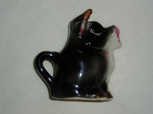 Creamer, Porcelain Bull, Japan