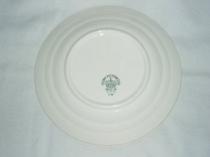 Crown Pottery CRP4, Salad Plate x 2, Mint