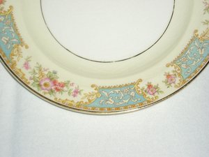 Crown Pottery CRP4, Salad Plate x 2, Mint