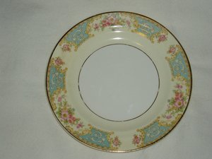 Crown Pottery CRP4, Bread & Butter Plate x 2, Mint
