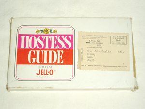 Jell-O Gelatin Hostess Guide, First Edition