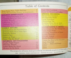 Jell-O Gelatin Hostess Guide, First Edition