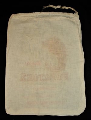 Unused Parrot Brand Cloth Potato Sack
