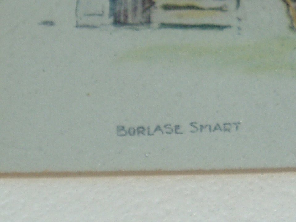Borlase Smart Print, Framed & Matted, 1920's