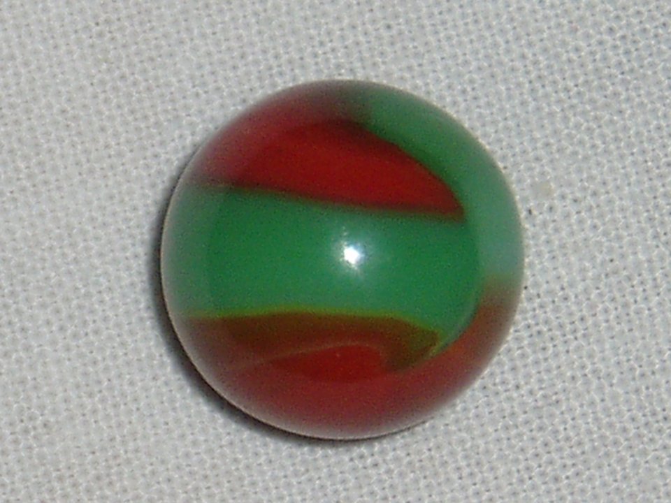 Vintage Marble King Watermelon, 5/8""