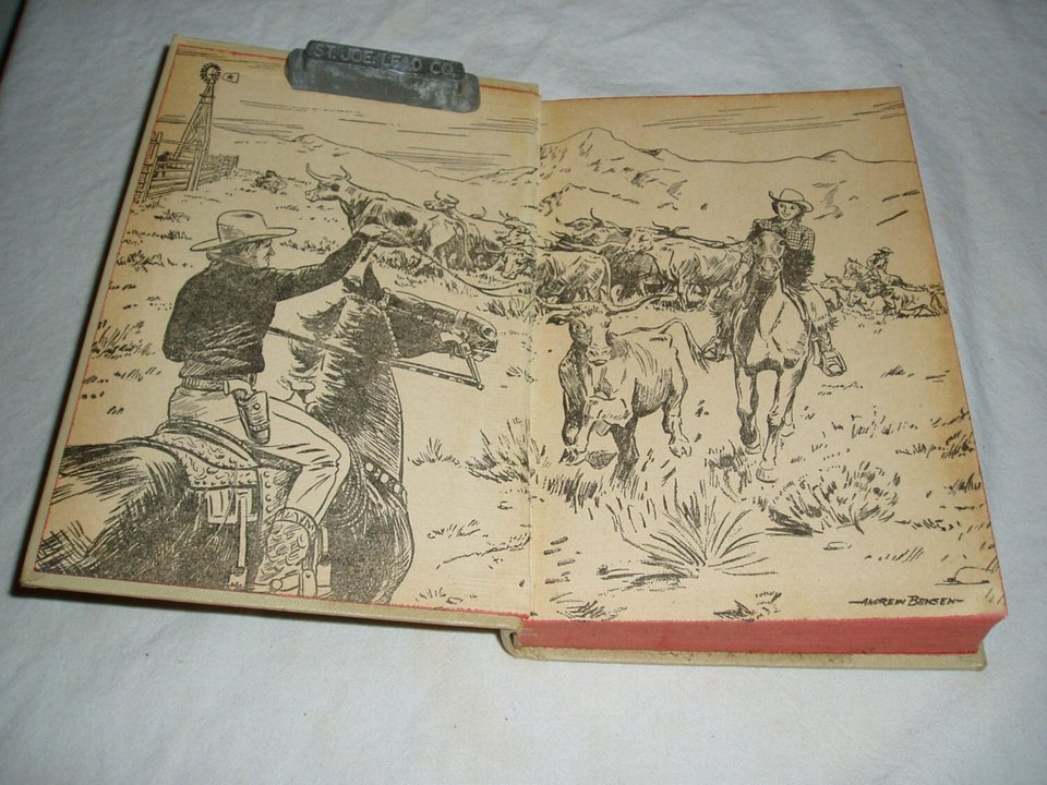 Novel, Gene Autry and the Golden Ladder Gang, 1950