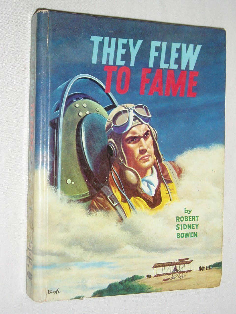 They Flew to Fame, Book, Near Mint, Robert Sidney Brown, Whitman, Free USA Shipping
