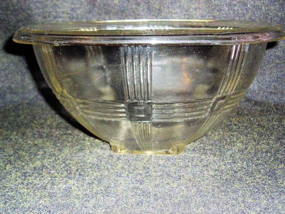 Criss Cross Mixing Bowl, Hazel Atlas, Vintage