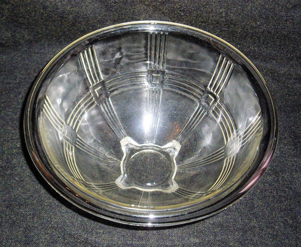Criss Cross Mixing Bowl, Hazel Atlas, Vintage