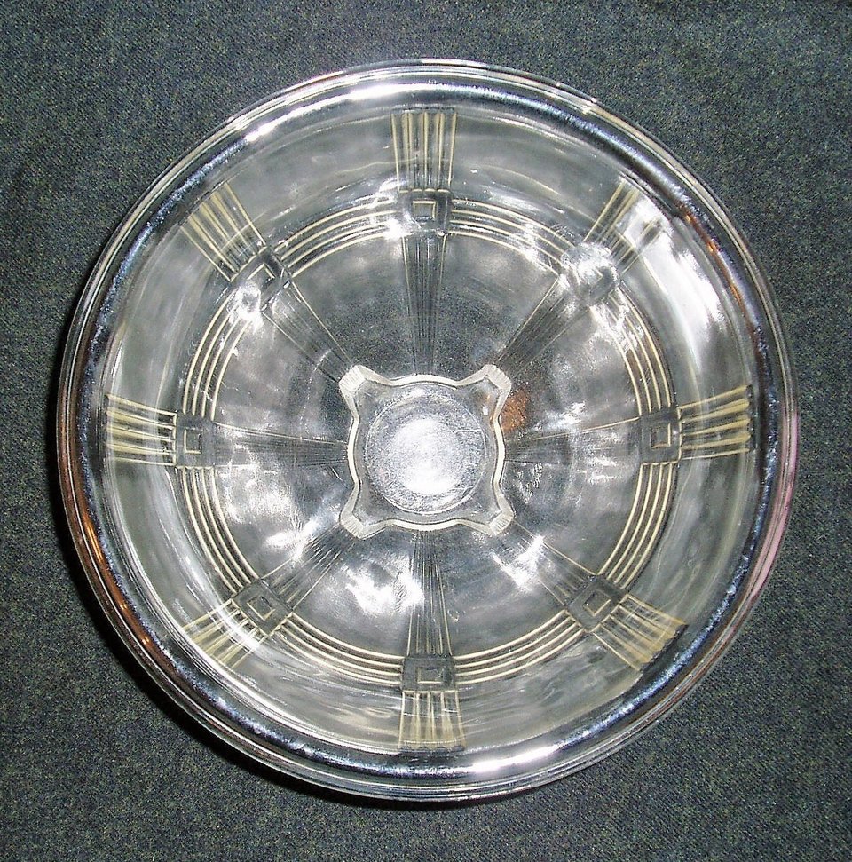Criss Cross Mixing Bowl, Hazel Atlas, Vintage