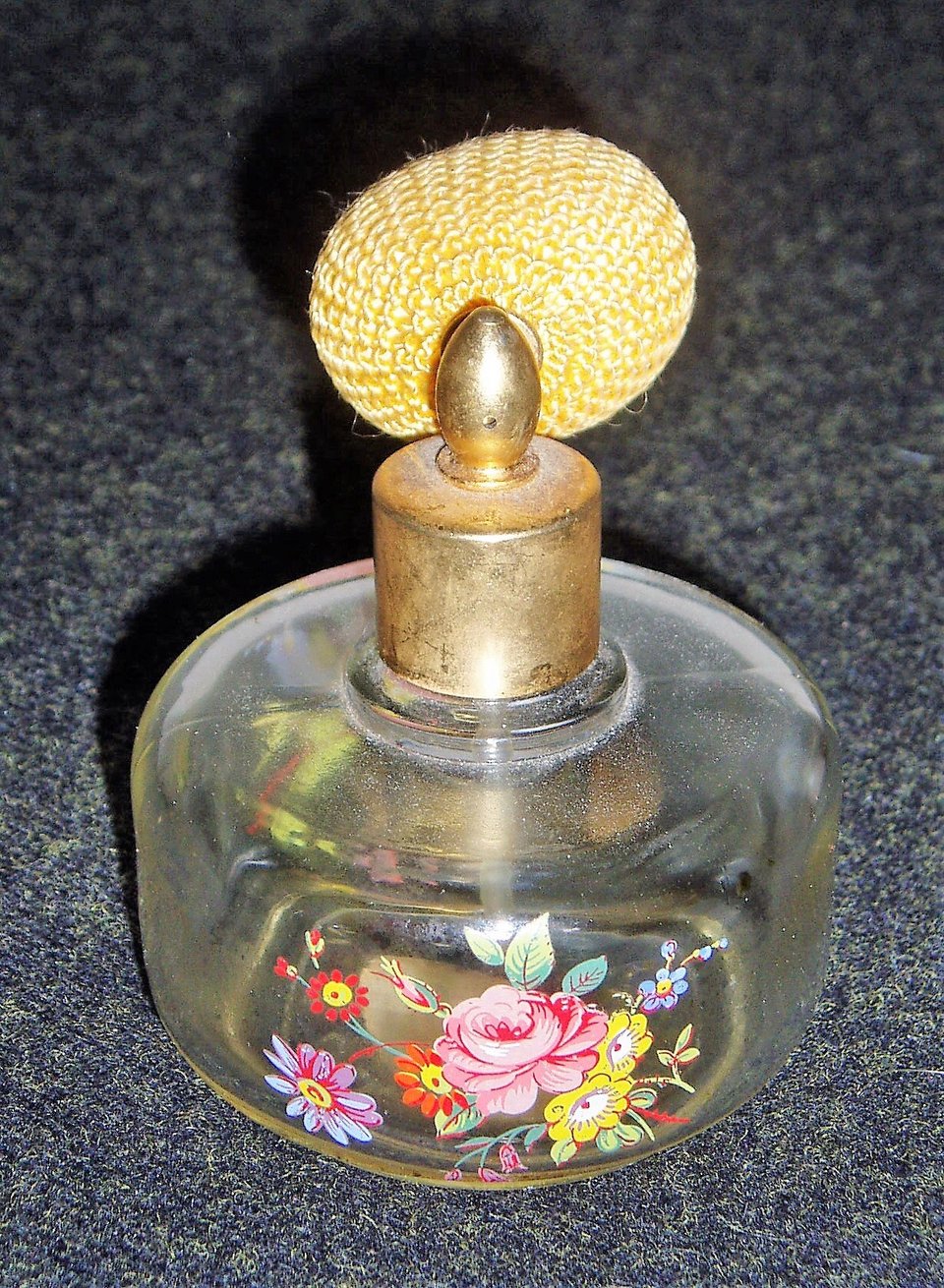 Perfume Atomizer, Holmspray 300/16, Floral Design, Vintage