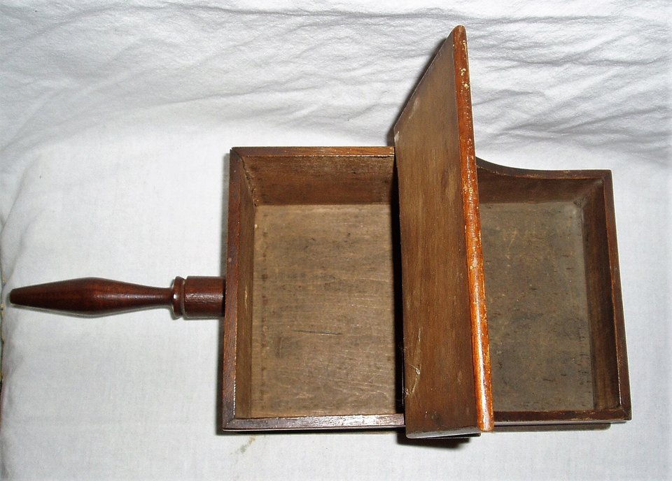 Antique Ballot Box with Original Handmade Marbles, Huge Discount