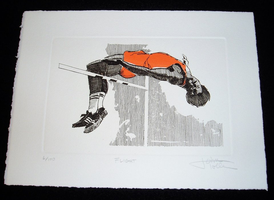 Bob Tolle "Flight" Numbered Print, Low Number 6/100