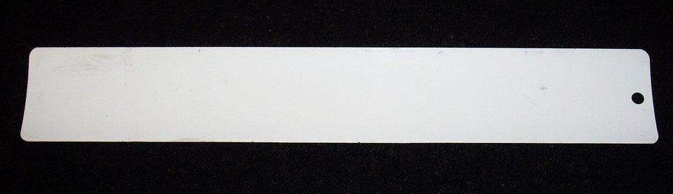 Vintage Metal Ruler, Mortuary Advertising, Merrick, Sibley Iowa