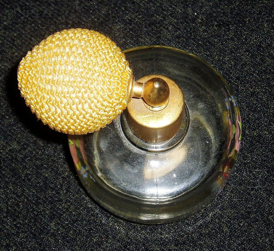 Perfume Atomizer, Holmspray 300/16, Floral Design, Vintage
