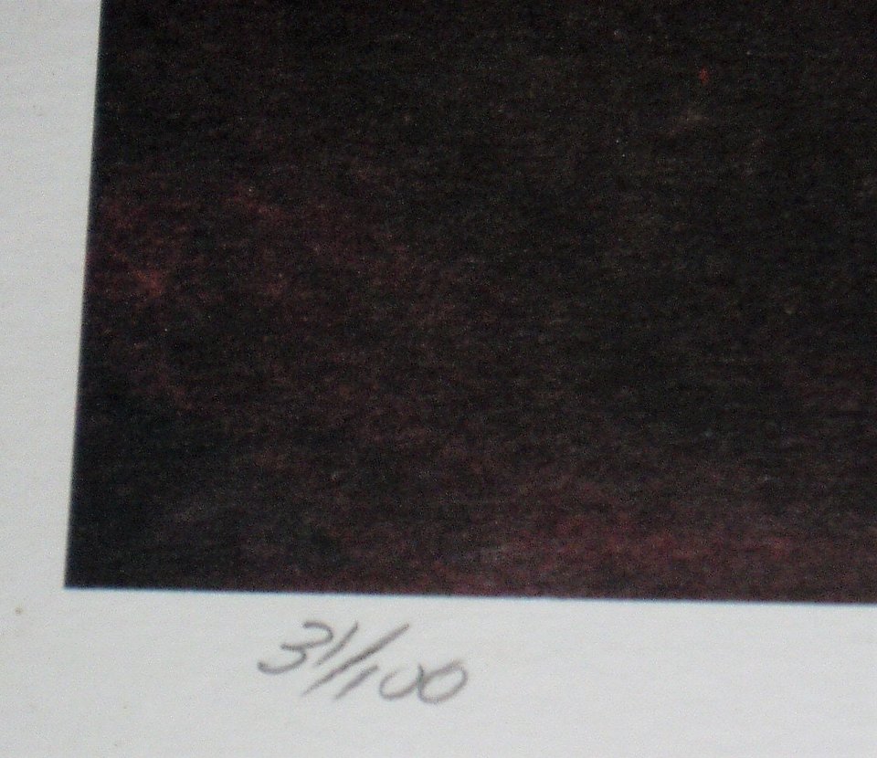 Signed Numbered Print, Hunter's Dream, Linda Conradsen, #31/100, Free USA Shipping