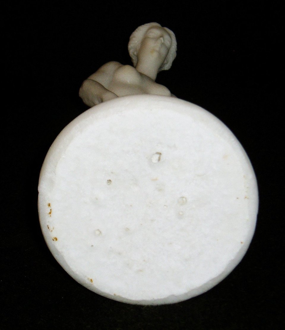 Salt Stone Figurine, Classic Nude, Venus de Milo Style, Italy
