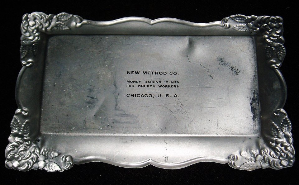 Aluminum Tray, Rising Sun Temple, Chicago, Illinois
