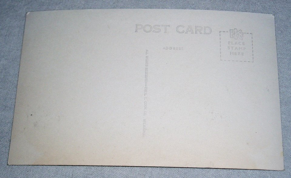 Real Photo RPPC Postcard, American Indians with Black Bears
