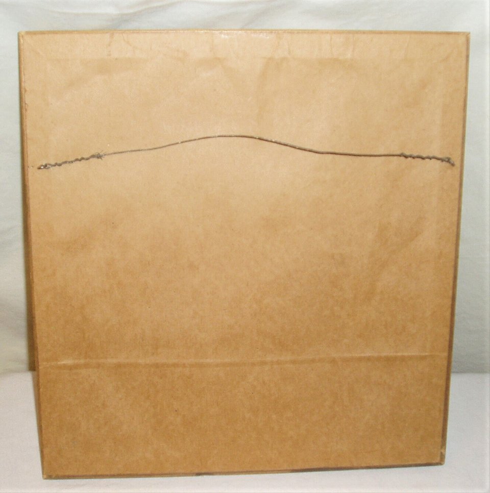 Silk Bird Hanky, Framed and Matted