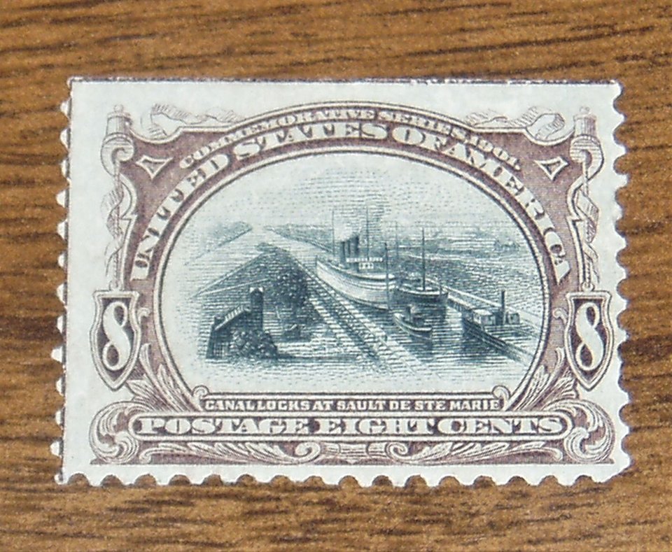 Postage Stamp, 8c Pan-American, Free USA Shipping