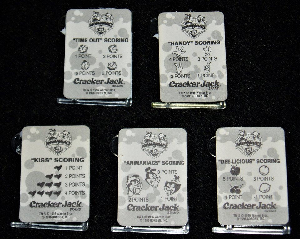 Cracker Jack Pinballs Bagatelles, Animaniacs, Never Released to Public, Additional Items Ship Free