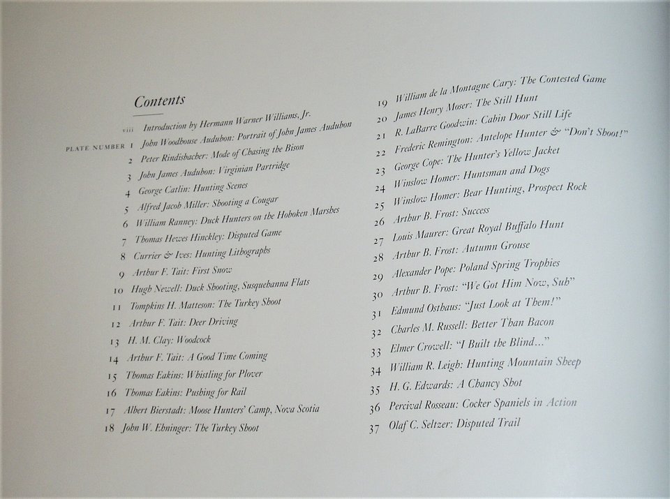 The Great American Shooting Prints, Coffee Table Book