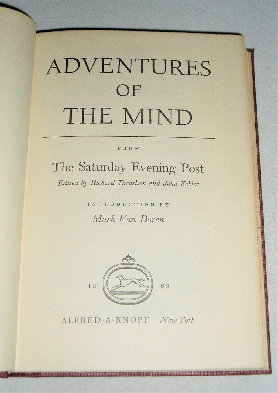 Adventures of the Mind from The Saturday Evening Post