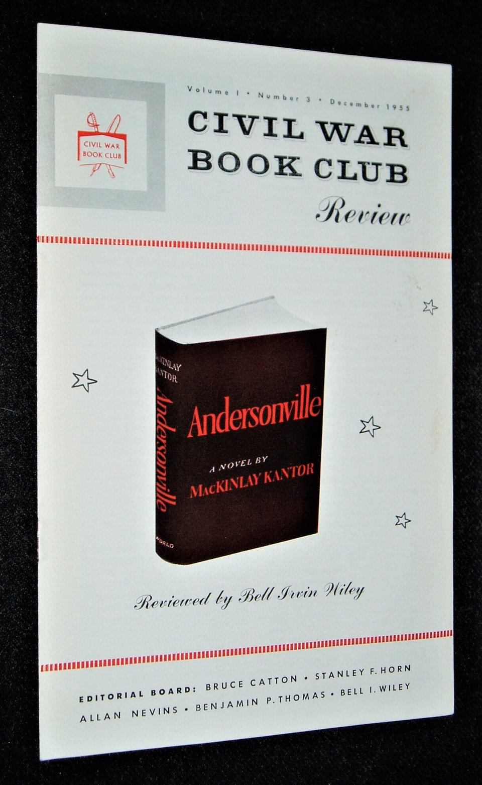 Signed First Edition, Andersonville, MacKinlay Kantor, Civil War Prison Camp, Shipping Included USA