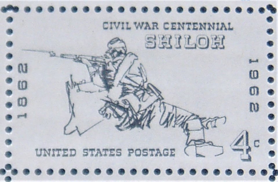 Mint 4c Stamp Sheet, Civil War Centennial, Battle of Shiloh, Scott Catalog #1179 x 50 Stamps, 50% Off
