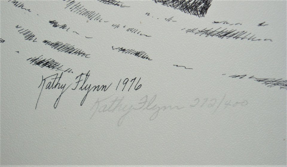 Kathy Flynn Numbered Print, Canvasback Duck