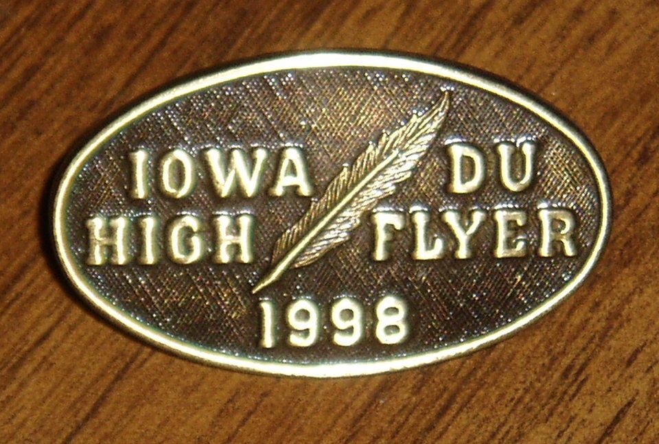 Ducks Unlimited Pin, Iowa DU High Flyer 1998