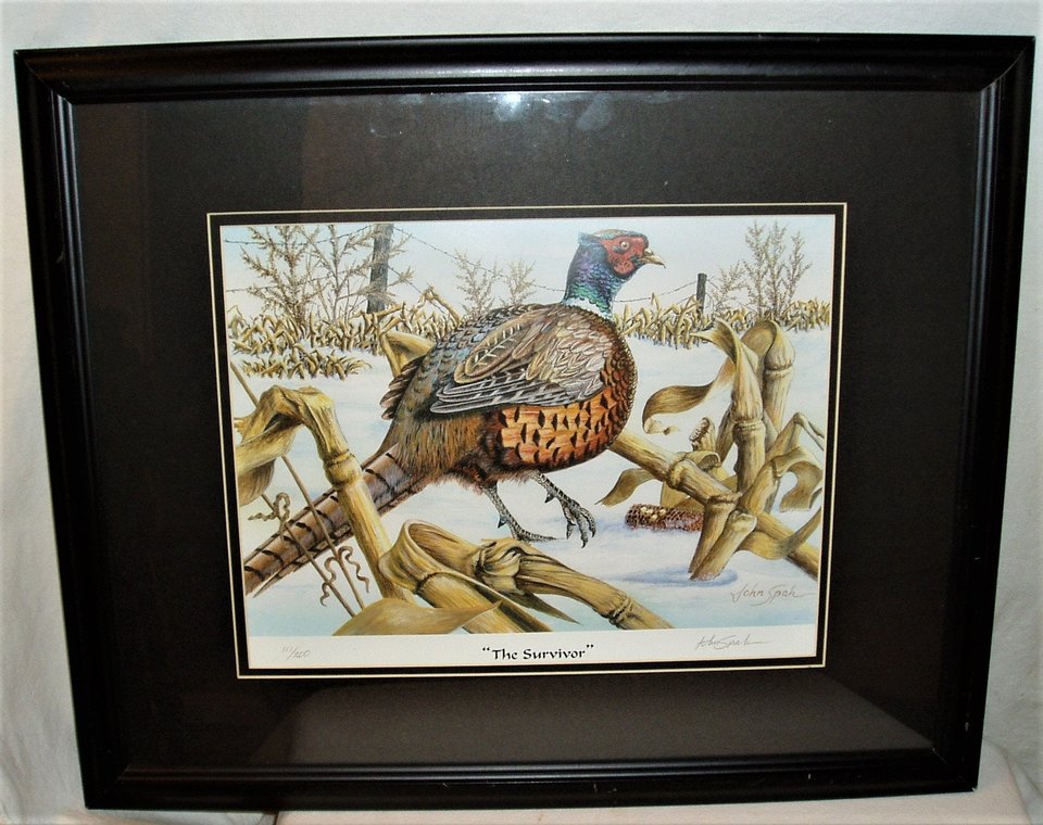 Signed/Numbered Print, The Survivor, John Spah