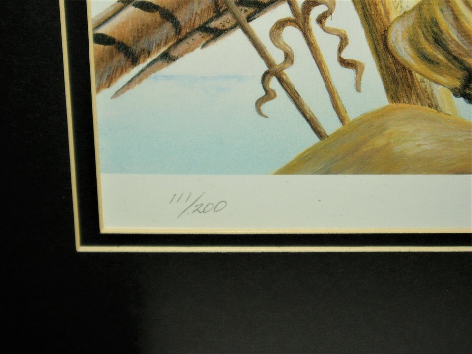 Signed/Numbered Print, The Survivor, John Spah
