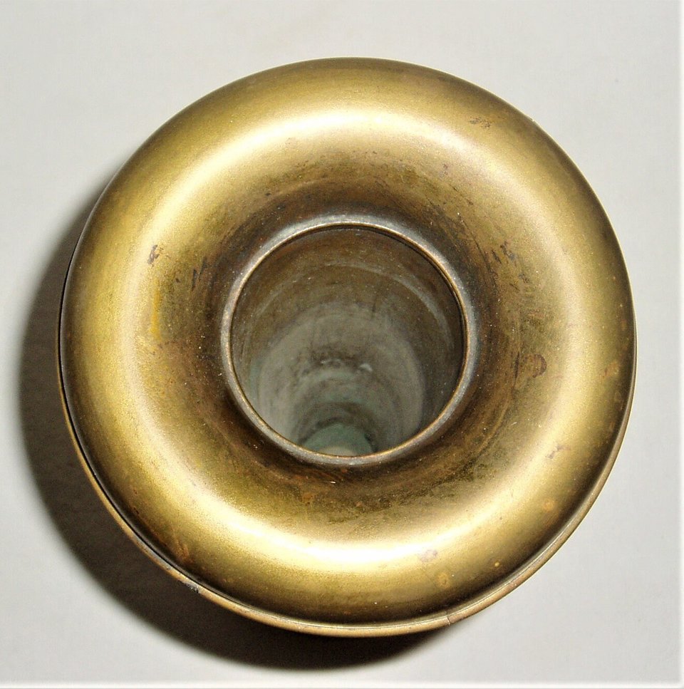 Brass  Trumpet Vase, Arts and Crafts, Art Deco