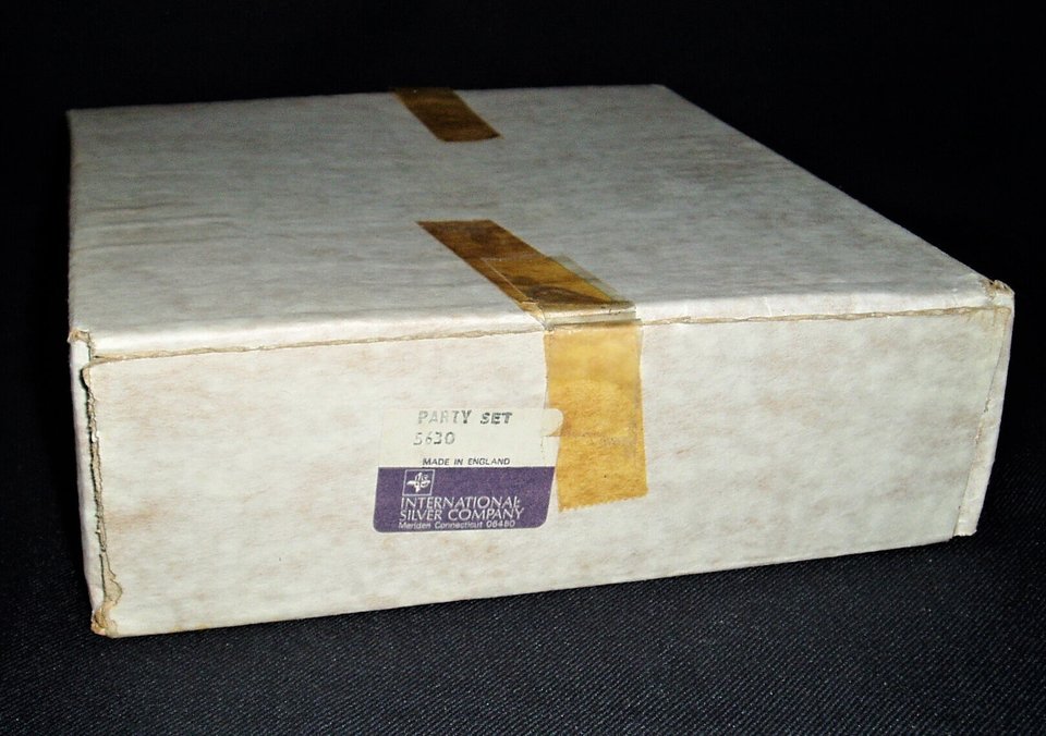 Relish Tray in Carrier, International Silver Co.,  New Old Stock